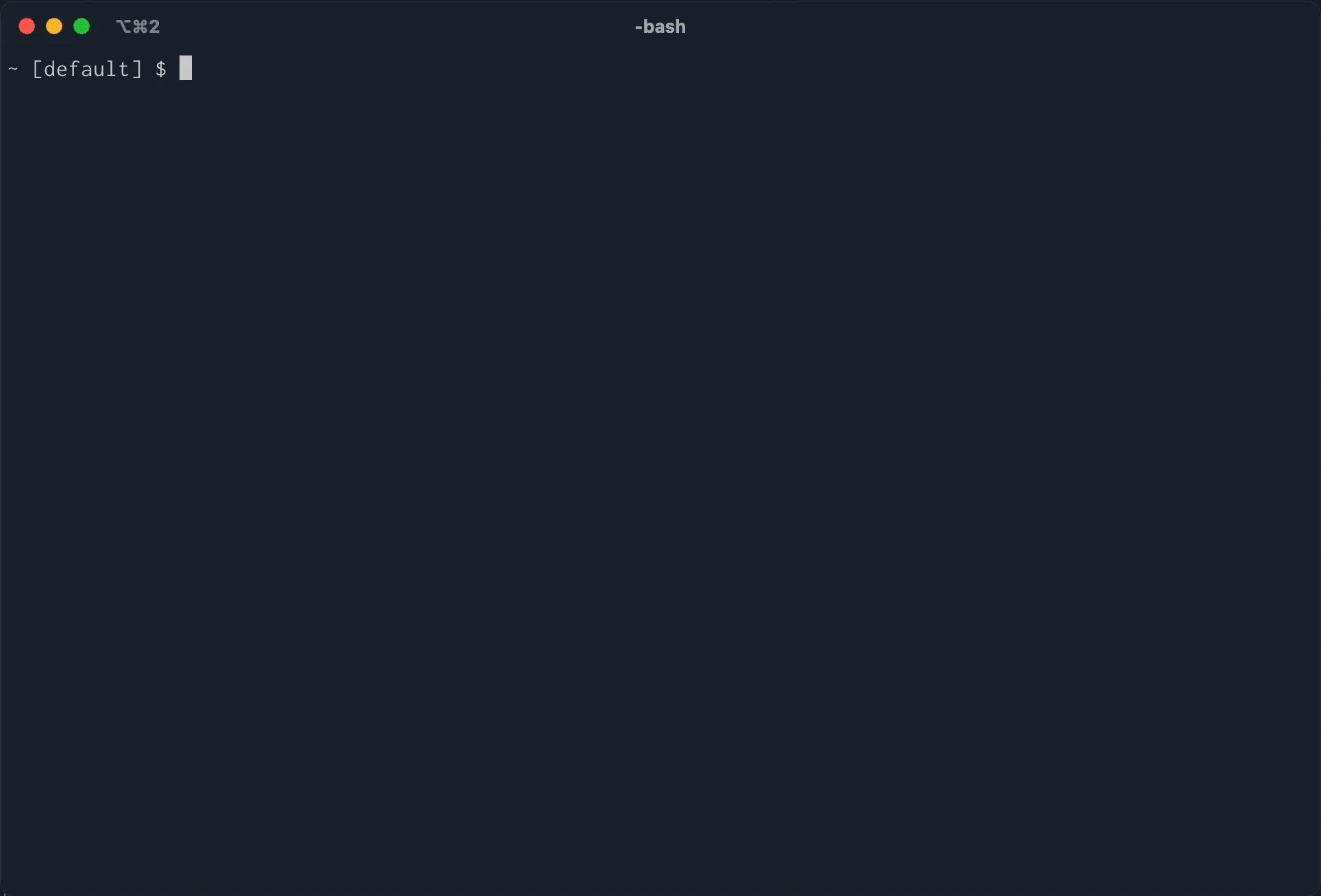 fzf screencap with the AWS CLI